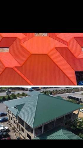 Painting Aluminum Roofing With Variety Of Colours